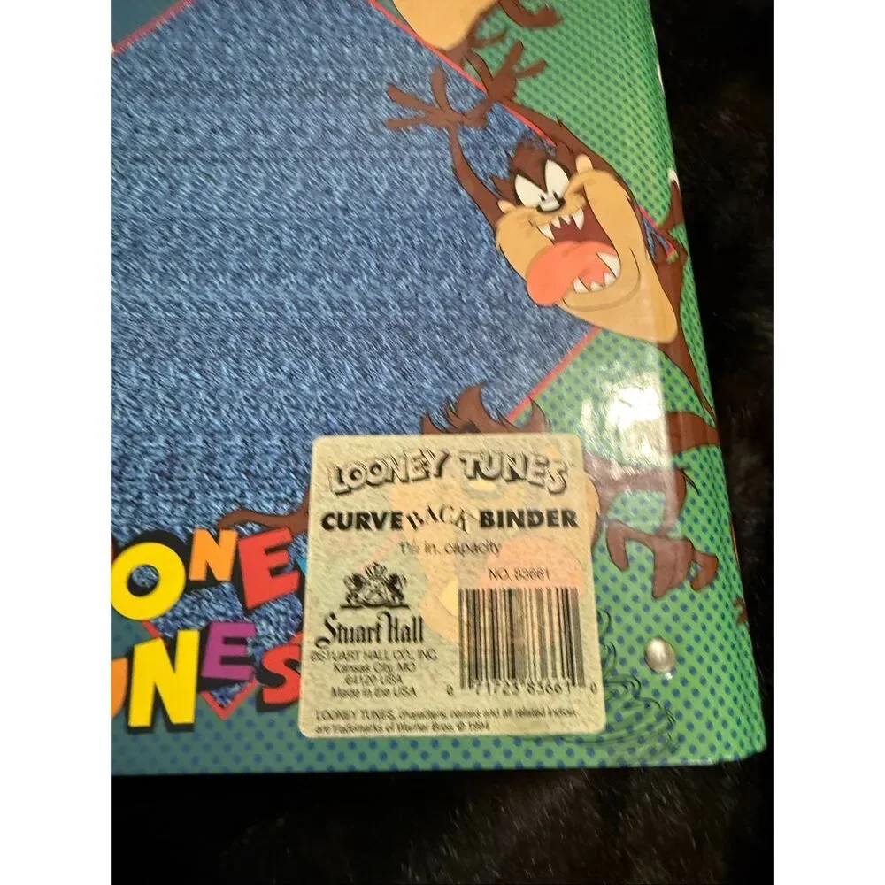 Vtg WB Looney Tunes Tasmanian Devil Character Bugs Bunny Notebook X 2